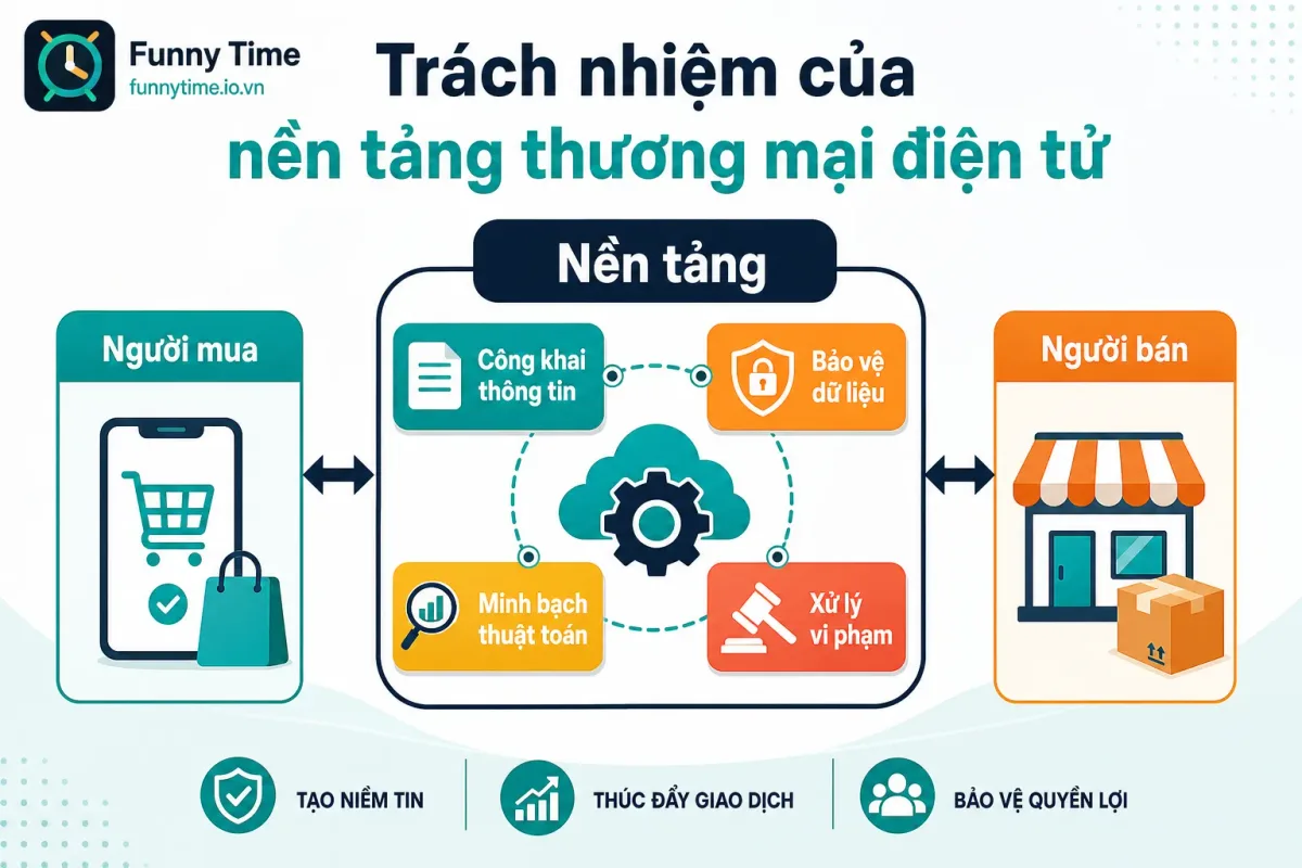 Trách nhiệm của nền tảng thương mại điện tử từ ngày 1/7/2026