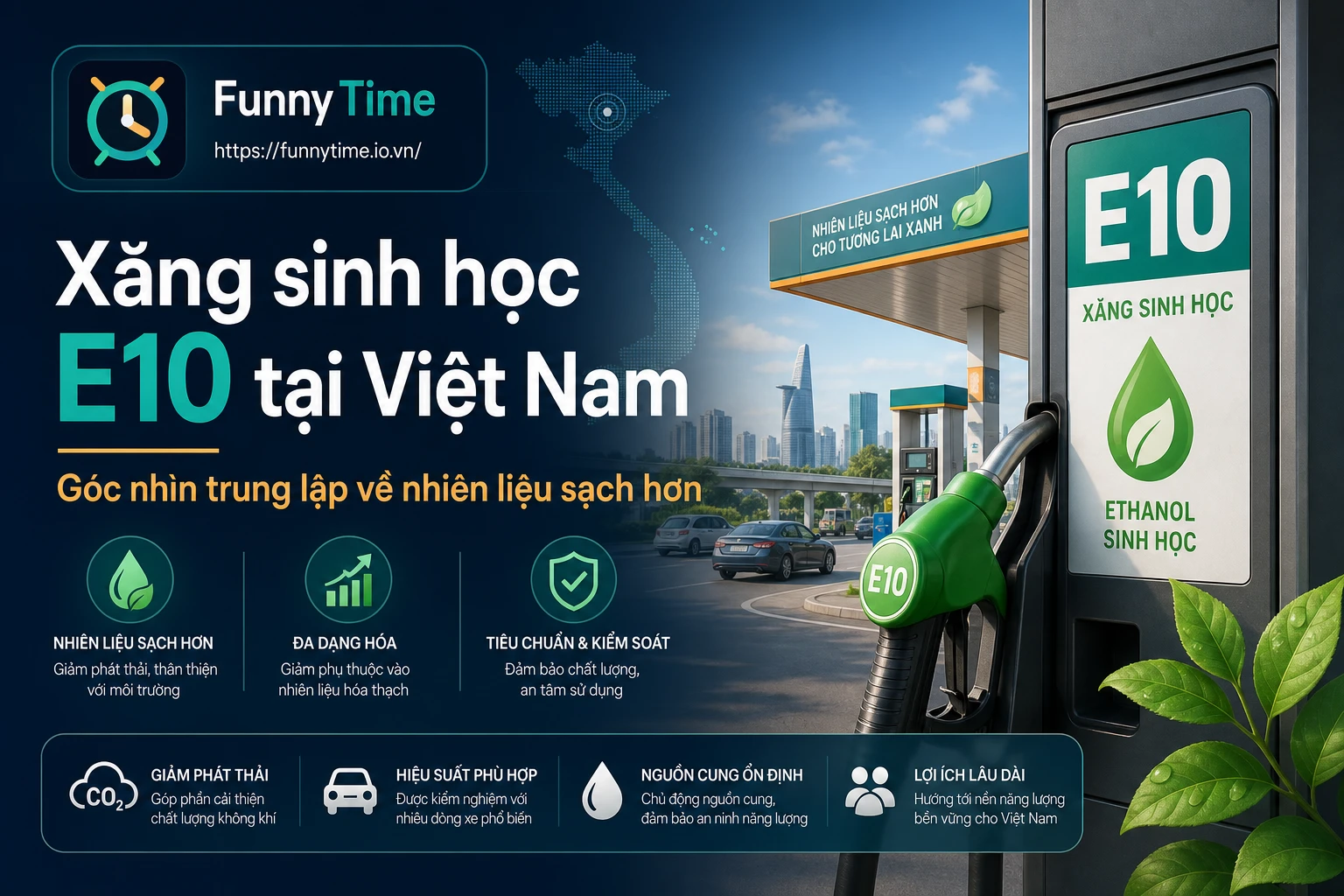 Người dân tìm hiểu thông tin về xăng sinh học E10 tại cửa hàng xăng dầu ở Việt Nam